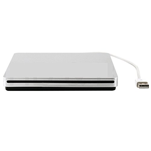 DLAND Externes USB-Laufwerk für DVD, CD, RW, Laufwerk und Brenner mit USB Anschluss für Apple MacBook Pro Air iMac von DLAND