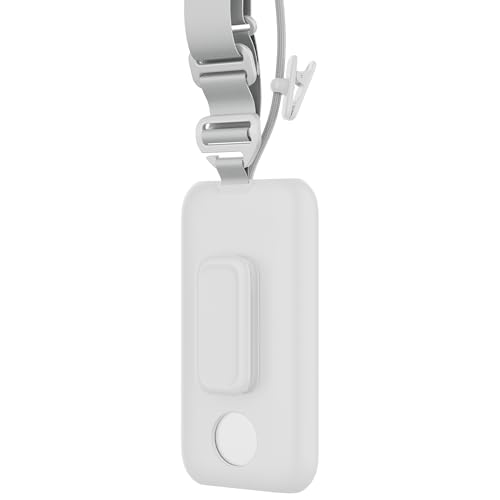 Akkuhalterung für Apple Vision Pro, Tragbare Vision Pro Akku Hülle mit Gürtelclip und Cross-Body Strap, Apple VR Headset Akku-Schutzhülle Kratzfest Stoßfest Zubehörtasche für Vision Pro,Weiß Akkuhalterung für Apple Vision Pro, Tragbare Vision Pro Akku Hülle mit Gürtelclip und Cross-Body Strap, Apple VR Headset Akku-Schutzhülle Kratzfest Stoßfest Zubehörtasche für Vision Pro,Weiß von DLENP