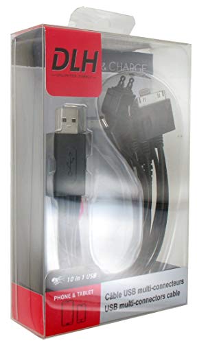 DLH dy-tu1975b USB schwarz Kabel-Schnittstelle und Netzteil von DLH
