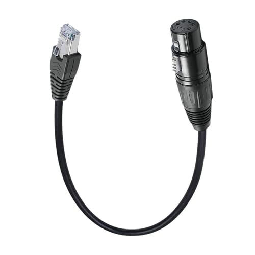 DLUKENY Rotierende Lock XLR5P Nach RJ45 Adapterkabel Hochleistungssteuer PVC Beschichtung Live Schallausrüstung Kompatible Verlängerungskabel DLUKENY Rotierende Lock XLR5P Nach RJ45 Adapterkabel Hochleistungssteuer PVC Beschichtung Live Schallausrüstung Kompatible Verlängerungskabel von DLUKENY