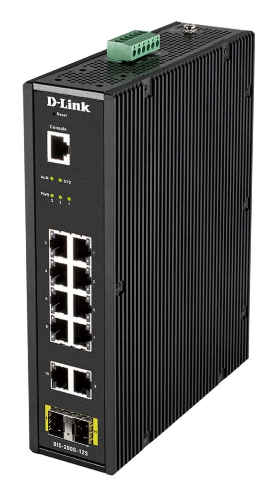 DLink Deutschland Gigabit Industrial Switch DIS-200G-12S von DLink Deutschland