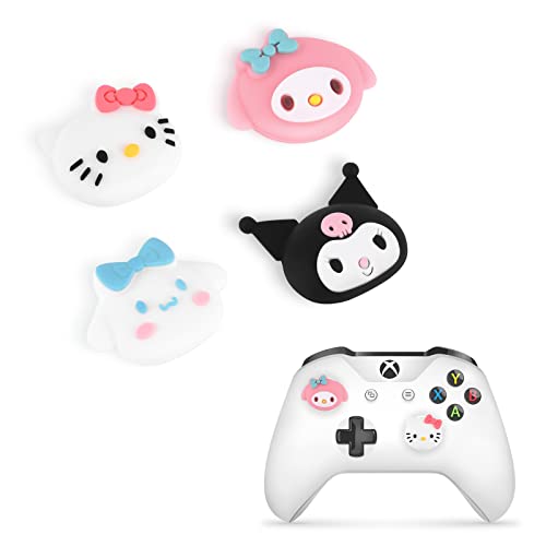 DLseego Anime Theme 4 Thumbstick Kappen Grip Set Caps für Xbox Series X PS5 PS4 Switch Pro Controller,Joystick Schutz Anhänge,Thumb-Stick Grip PS4 PS5 Zubehör,Kombination 2 DLseego Anime Theme 4 Thumbstick Kappen Grip Set Caps für Xbox Series X PS5 PS4 Switch Pro Controller,Joystick Schutz Anhänge,Thumb-Stick Grip PS4 PS5 Zubehör,Kombination 2 von DLseego
