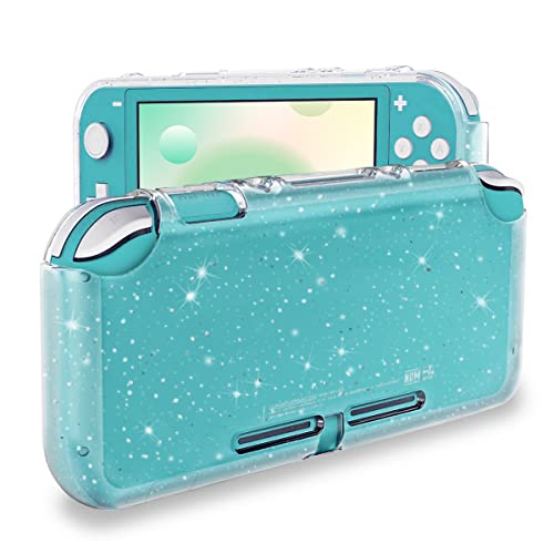DLseego Hülle Kompatibel mit Switch Lite 2019,HD Clear Bling Weiche TPU Case mit Stoßfestem und Kratzfestem Protective Case Cover für Switch Lite Konsole - Crystal Glitter DLseego Hülle Kompatibel mit Switch Lite 2019,HD Clear Bling Weiche TPU Case mit Stoßfestem und Kratzfestem Protective Case Cover für Switch Lite Konsole - Crystal Glitter von DLseego