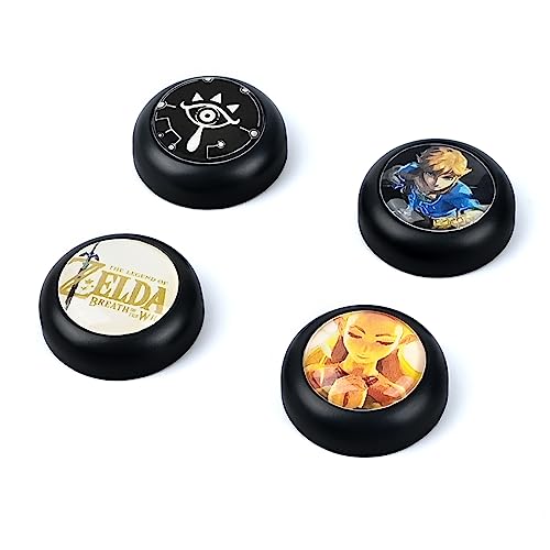 DLseego Joystick Kappen Kompatibel mit Switch/Switch Lite/Switch OLED,Harte Materialien Daumen Griffe Abdeckung Weich Anti-Rutsch 4PCS Daumen Taste Caps, Schwarze Klassische Charaktere DLseego Joystick Kappen Kompatibel mit Switch/Switch Lite/Switch OLED,Harte Materialien Daumen Griffe Abdeckung Weich Anti-Rutsch 4PCS Daumen Taste Caps, Schwarze Klassische Charaktere von DLseego