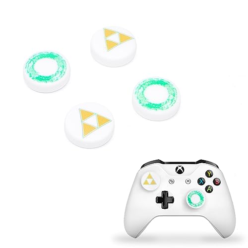 DLseego Thumbstick Kappen Grip Set Caps für Xbox Series X PS5 PS4 Switch Pro Controller,4PCS Joystick Kappen Thumb Grips,Thumb-Stick Capuchons PS4 PS5 Zubehör,Weißes Königreich DLseego Thumbstick Kappen Grip Set Caps für Xbox Series X PS5 PS4 Switch Pro Controller,4PCS Joystick Kappen Thumb Grips,Thumb-Stick Capuchons PS4 PS5 Zubehör,Weißes Königreich von DLseego