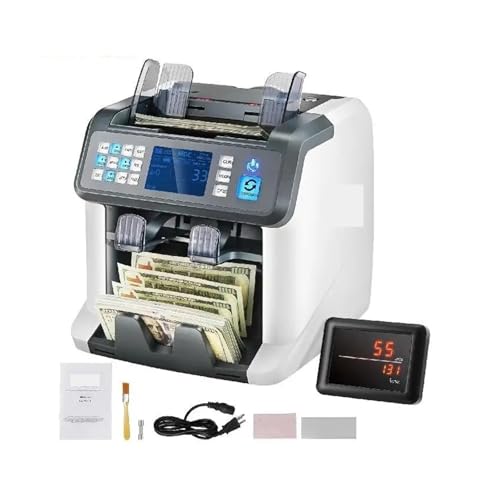 DMETE Registrierkasse 1200 Pcs/Min ld Zähler Business Cash Register, Rechnunn Falschld Banknoten Detektor 2 CIS/UV//IR/DD/Funktion Bank Shop für kleine Unternehmen DMETE Registrierkasse 1200 Pcs/Min ld Zähler Business Cash Register, Rechnunn Falschld Banknoten Detektor 2 CIS/UV//IR/DD/Funktion Bank Shop für kleine Unternehmen von DMETE