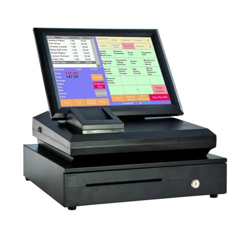DMETE Registrierkasse 15-Zoll-Touchscreen-Registrierkassensystem mit integrierter Druckkassette, elektronische Registrierkasse für kleine Unternehmen DMETE Registrierkasse 15-Zoll-Touchscreen-Registrierkassensystem mit integrierter Druckkassette, elektronische Registrierkasse für kleine Unternehmen von DMETE