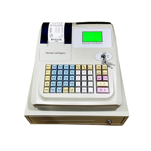 DMETE Registrierkasse Elektronische Registrierkasse, Registrierkasse geeignet for Restaurants/Supermärkte/Bekleidungsgeschäfte/Hamburgerläden/Milchteeläden für kleine Unternehmen DMETE Registrierkasse Elektronische Registrierkasse, Registrierkasse geeignet for Restaurants/Supermärkte/Bekleidungsgeschäfte/Hamburgerläden/Milchteeläden für kleine Unternehmen von DMETE
