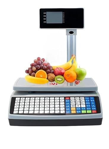 DMETE Registrierkasse PS6 Registrierkassenwaage mit Doppelbildschirm, intelligente Wiegekasse, elektronische Waage, Abrechnungsdruckausrüstung, Restaurantkasse für kleine Unternehmen DMETE Registrierkasse PS6 Registrierkassenwaage mit Doppelbildschirm, intelligente Wiegekasse, elektronische Waage, Abrechnungsdruckausrüstung, Restaurantkasse für kleine Unternehmen von DMETE