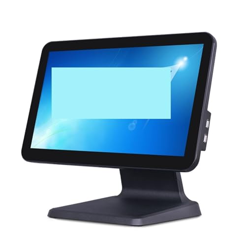 DMETE Registrierkasse Registrierkasse Touchscreen-Bestellmaschine mit Scan-Code, kommerzielle All-in-One-Maschine for Milchtee, Catering, Supermarkt für kleine Unternehmen(Single Screen) von DMETE