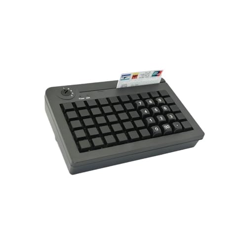 DMETE Registrierkasse Supermarktkassentastatur, Kassierertastatur, progmierbare Tastatur mit Software, Supermarktausrüstung ohne für kleine Unternehmen DMETE Registrierkasse Supermarktkassentastatur, Kassierertastatur, progmierbare Tastatur mit Software, Supermarktausrüstung ohne für kleine Unternehmen von DMETE