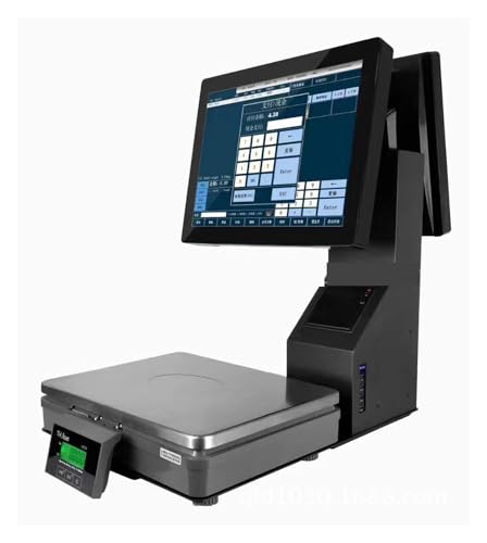 DMETE Registrierkasse Touchscreen-PC-Kassenwaage, Obstladen, Snack-Lebensmittel, gedünstete Lebensmittelladen-Kassenwaage für kleine Unternehmen DMETE Registrierkasse Touchscreen-PC-Kassenwaage, Obstladen, Snack-Lebensmittel, gedünstete Lebensmittelladen-Kassenwaage für kleine Unternehmen von DMETE
