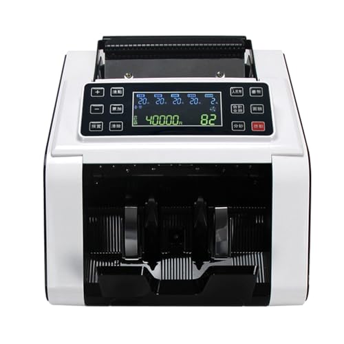 DMETE Registrierkasse XD-1006B Kommerzieller Banknotenzähler, Registrierkassen-Währungsdetektor, Gesamtbetrag, Nennwert und Banknotensortierung für kleine Unternehmen DMETE Registrierkasse XD-1006B Kommerzieller Banknotenzähler, Registrierkassen-Währungsdetektor, Gesamtbetrag, Nennwert und Banknotensortierung für kleine Unternehmen von DMETE