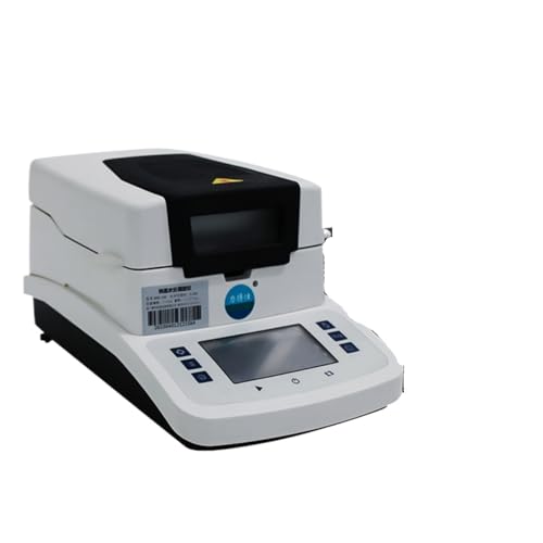 Elektronischer Feuchtigkeitsanalysator for Kunststoff, Erde, Pulver, TFT-Touchscreen, 480-W-Halogenlampe Labor-Feuchtigkeitswaagen von DMETE