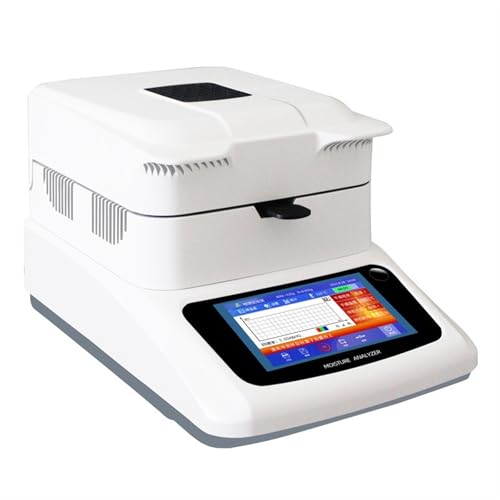Feststofffeuchte-Analysator, hocheffiziente Halogenlampe, schnelle Ergebnisse, geeignet for alle Arten von Feststoffen Labor-Feuchtigkeitswaagen(SX-1202MB) von DMETE