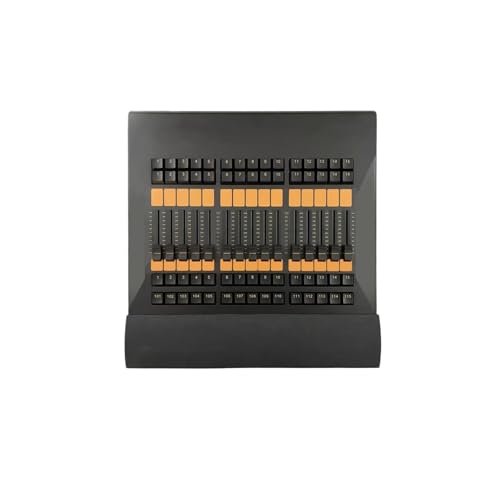 Lichtmischpult MA2 Fader Wing Konsole Bühnenbeleuchtung Steuerung LED-Beleuchtungskonsole DMX 512 for LED Par Moving Head Scheinwerfer DJ Controlle für Lichtshows(5pin) von DMETE