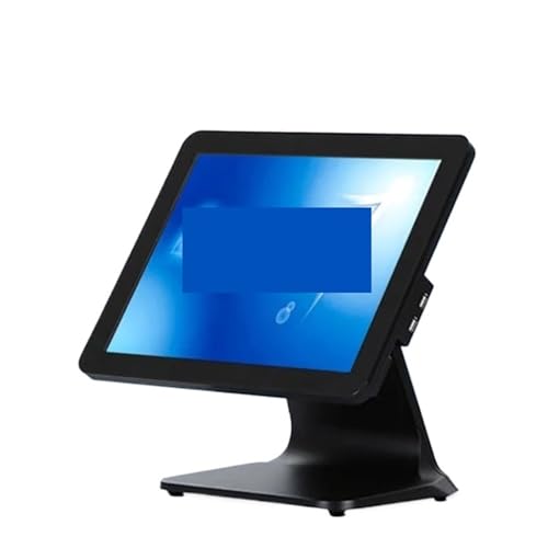 Registrierkasse Ein komplettes Set an Registrierkassenausrüstung, Thermodrucker, Scanner, Kassenschublade, Touch-Registrierkasse, 15,1 Zoll, integriertes WLAN für kleine Unternehmen(Dual screen) von DMETE