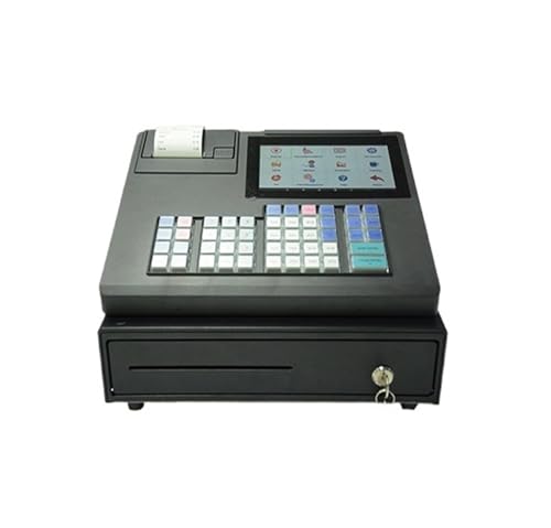 Registrierkasse Registrierkasse mit 48 Tasten und 7-Zoll-Display, All-in-One-rät, POS-Inventarbericht, Preisänderung, integrierter Drucker, Verbindung for Scannen von Codes möglich für kleine Unterneh Registrierkasse Registrierkasse mit 48 Tasten und 7-Zoll-Display, All-in-One-rät, POS-Inventarbericht, Preisänderung, integrierter Drucker, Verbindung for Scannen von Codes möglich für kleine Unterneh von DMETE