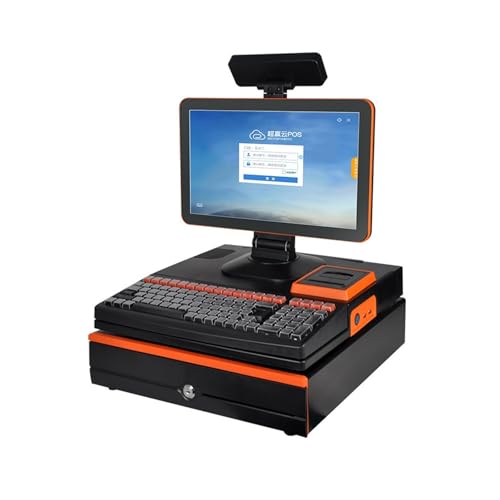 Registrierkasse Tastatur Drogerie Convenience Store Schreibwarenladen Kassencomputer, Smart Shopping Mall mit integrierter Registrierkasse Supermarkt mit System für kleine Unternehmen(CY20 cash regist Registrierkasse Tastatur Drogerie Convenience Store Schreibwarenladen Kassencomputer, Smart Shopping Mall mit integrierter Registrierkasse Supermarkt mit System für kleine Unternehmen(CY20 cash regist von DMETE