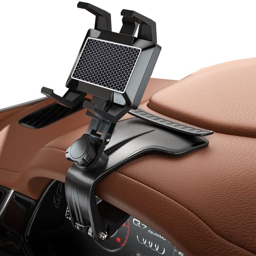 DMJWAN Autotelefonhalter, Multifunktions-Auto-Armaturenbretthalter Rückspiegel mit 360 ° verstellbarem Federclip, geeignet für 3 bis 7 Zoll Smartphones DMJWAN Autotelefonhalter, Multifunktions-Auto-Armaturenbretthalter Rückspiegel mit 360 ° verstellbarem Federclip, geeignet für 3 bis 7 Zoll Smartphones von DMJWAN