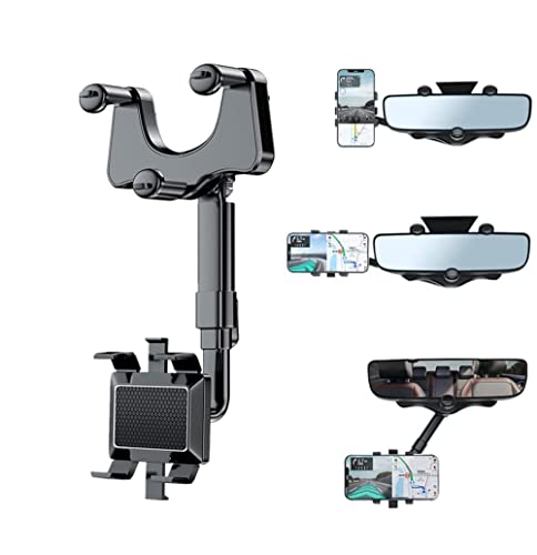 DMJWAN Handyhalterung für Auto, Halterung für Rückspiegel, Auto für Smartphone, geeignet für Smartphones von 3 bis 7 Zoll DMJWAN Handyhalterung für Auto, Halterung für Rückspiegel, Auto für Smartphone, geeignet für Smartphones von 3 bis 7 Zoll von DMJWAN