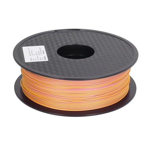 1,75 mm Filament Gold Purple Dual Colors PLA 3D-Drucker Verbrauchbar 30-45 mm/s von DMLENGOIN