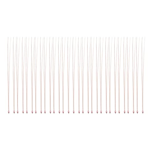 30 STÜCKE MF51 Einkopf-Glasversiegelter Thermistor Hochtemperatur-Thermowiderstand für Heizkissen für Lebensmittelthermometer (MF51-502f-B3950-L65 (5K B3950)) von DMLENGOIN