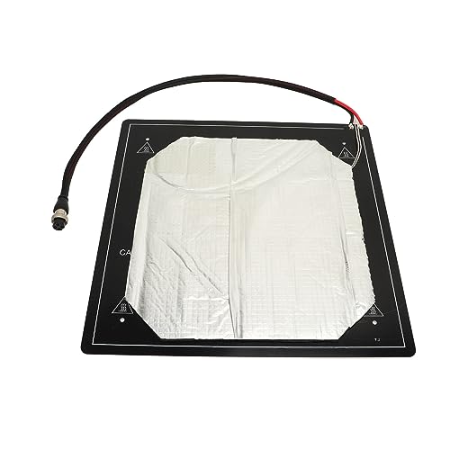 3D -Drucker -Aluminium -Substrat heiße Bettplatte Effiziente Erwärmung für CR10 300x300 Drucker (12V) von DMLENGOIN