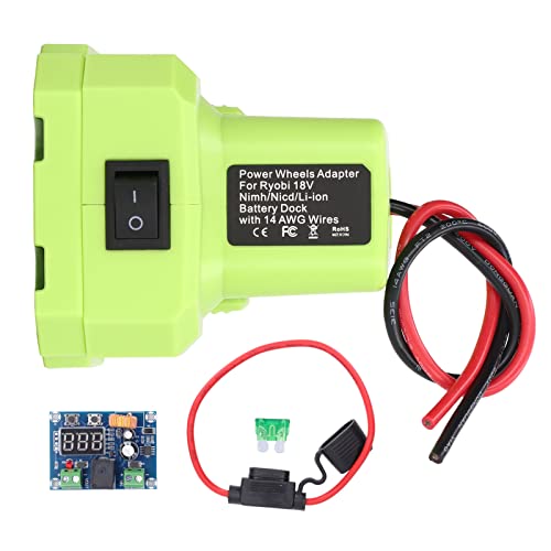 Batterieadapter 14 Draht 30A Isolierte Elektrowerkzeug -Batterien Adapter für 18 -V -Anschluss ABS Silicon Gummi Batterieadapter 14 Draht 30A Isolierte Elektrowerkzeug -Batterien Adapter für 18 -V -Anschluss ABS Silicon Gummi von DMLENGOIN