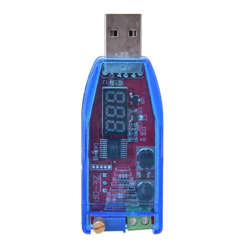 DC-DC-Netzteilsregler USB einstellbares Potentiometer Stiefenaufwärtsmodul Weitspannung Ausgang langes Aluminium Langes Griff Kleiner Größe DC-DC-Netzteilsregler USB einstellbares Potentiometer Stiefenaufwärtsmodul Weitspannung Ausgang langes Aluminium Langes Griff Kleiner Größe von DMLENGOIN