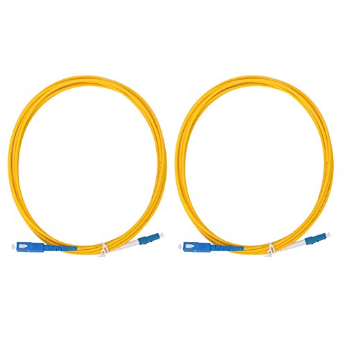 DMLENGOIN 3 Meter LC UPC an SC UPC -Glasfaser -Patch -Kabelkabel Gelb für Netzwerkkommunikationssystem DMLENGOIN 3 Meter LC UPC an SC UPC -Glasfaser -Patch -Kabelkabel Gelb für Netzwerkkommunikationssystem von DMLENGOIN