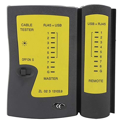 DMLENGOIN Professionelles RJ45+USB -Kabel -Tester genaue Prüfnetzwerk -Telefon -Draht -Test -Tool für die Baustelle DMLENGOIN Professionelles RJ45+USB -Kabel -Tester genaue Prüfnetzwerk -Telefon -Draht -Test -Tool für die Baustelle von DMLENGOIN
