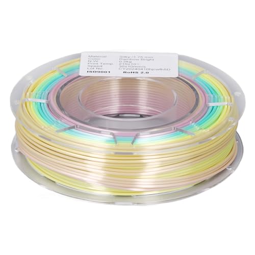 Helles Seidengradient PLA Filament Multicolor 3D -Druckmodellierung Verbrauchsmaterial 200G geeignet für DIY -Projekte Klassenzimmerunterricht Helles Seidengradient PLA Filament Multicolor 3D -Druckmodellierung Verbrauchsmaterial 200G geeignet für DIY -Projekte Klassenzimmerunterricht von DMLENGOIN