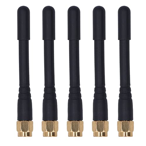 Signalantenne Dual Frequenz omnidirektionales Antennen SMA männliche 3DBI -Verstärkungssignalübertragung 5pcs für drahtlose Kommunikationssysteme Signalantenne Dual Frequenz omnidirektionales Antennen SMA männliche 3DBI -Verstärkungssignalübertragung 5pcs für drahtlose Kommunikationssysteme von DMLENGOIN
