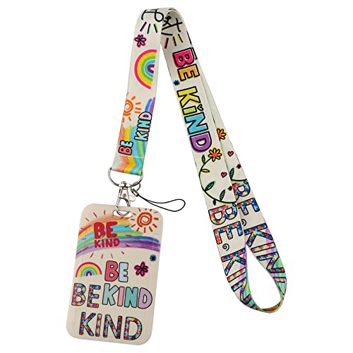 Autismus-Schlüsselband mit Kartenhalter für spezielle Ed-Lehrer, Schüler, Be Kind, Umhängeband, Clip für Schlüssel, Ausweise Autismus-Schlüsselband mit Kartenhalter für spezielle Ed-Lehrer, Schüler, Be Kind, Umhängeband, Clip für Schlüssel, Ausweise von DMLSKY