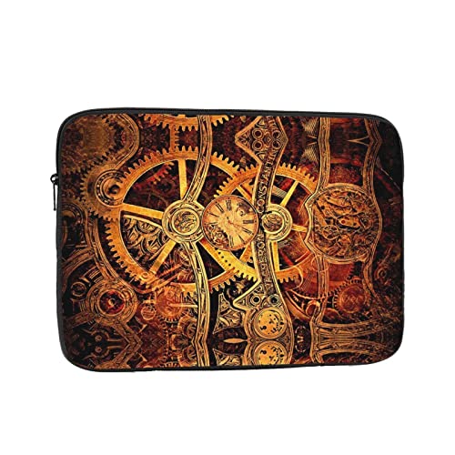 Coole Steampunk Gears Stoßfeste tragbare Laptop-Tasche: 30,5 cm (12 Zoll) Geschäftsreisen, Reisen, Schule, Büro, für den täglichen Gebrauch. von DMORJ