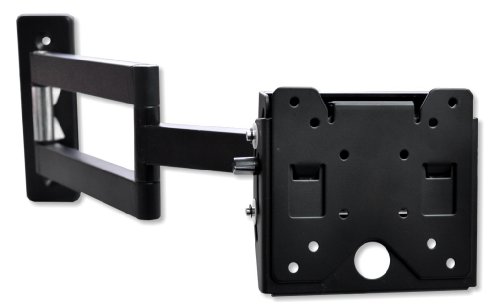 DMP LCD 2703 TV-Wandhalterung (33-76 cm (13-30 Zoll), Wandabstand: 45 cm, VESA 200x200, max. 23kg, neigbar) schwarz von DMP