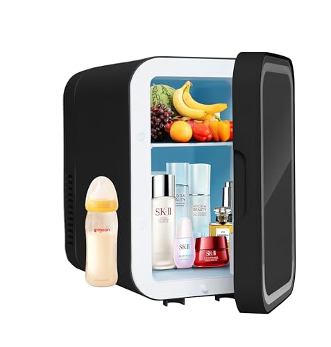 DMS 6L Kompakter Mini-Kühlschrank mit Heizfunktion, 220-240V, 36-58W, 18-20°C Kühlung, 55°C Heizung, Dual-Core-Kühlung, Touch-Tasten, LCD-Anzeige, 12V-Adapter, Steckdose, Anzünder, KB-06 (Schwarz) DMS 6L Kompakter Mini-Kühlschrank mit Heizfunktion, 220-240V, 36-58W, 18-20°C Kühlung, 55°C Heizung, Dual-Core-Kühlung, Touch-Tasten, LCD-Anzeige, 12V-Adapter, Steckdose, Anzünder, KB-06 (Schwarz) von DMS