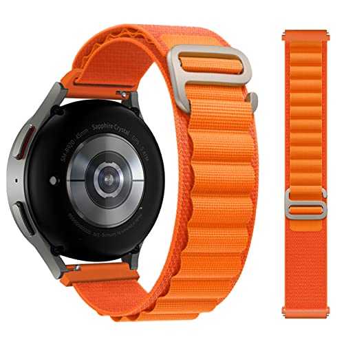 22mm Uhrenarmband für Samsung Galaxy Watch 3 Armband 45mm/Gear s3 frontier/Galaxy Watch 46mm,Nylon Alpine Loop band für Huawei Watch GT2/GT/GT3/Pro/Garmin vivoactive 4/Venu 2/Amazift GTR 3/2 von DMVEIMAL
