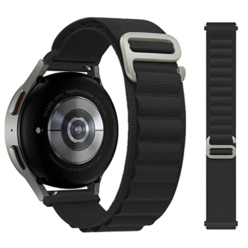 22mm Uhrenarmband für Samsung Galaxy Watch 3 Armband 45mm/Gear s3 frontier/Galaxy Watch 46mm,Nylon Alpine Loop band für Huawei Watch GT2/GT/GT3/Pro/Garmin vivoactive 4/Venu 2/Amazift GTR 3/2 von DMVEIMAL