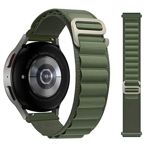 22mm Uhrenarmband für Samsung Galaxy Watch 3 Armband 45mm/Gear s3 frontier/Galaxy Watch 46mm,Nylon Alpine Loop band für Huawei Watch GT2/GT/GT3/Pro/Garmin vivoactive 4/Venu 2/Amazift GTR 3/2 von DMVEIMAL