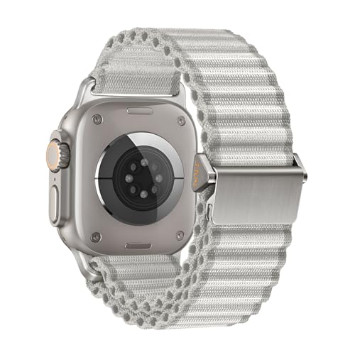 Trail Band für Apple Watch Armband Ultra/2 49mm 46mm 45mm 44mm 42mm iWatch Armbänder Herren,Robust Atmungsaktiv Im Gelände Nylon Straps Sport Apfelband für Apple Watch Series 10 9 8 7 6 5 4 3 SE 2nd Trail Band für Apple Watch Armband Ultra/2 49mm 46mm 45mm 44mm 42mm iWatch Armbänder Herren,Robust Atmungsaktiv Im Gelände Nylon Straps Sport Apfelband für Apple Watch Series 10 9 8 7 6 5 4 3 SE 2nd von DMVEIMAL