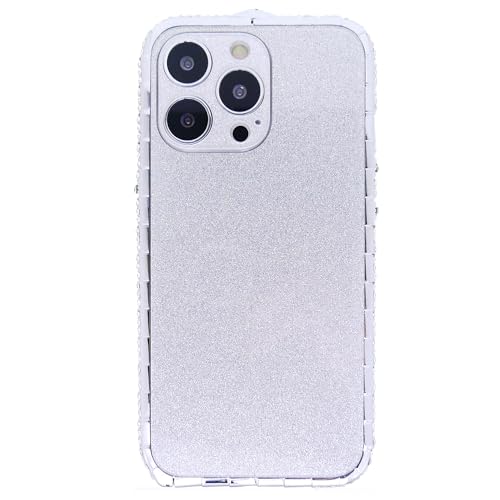 DMaos für iPhone 16 Pro Diamond Bumper Case für Damen, Sparkly Strass Snake Design Metal Bumper, Bling Luxury für iPhone16 Pro 6.3'' 2024 – Silber DMaos für iPhone 16 Pro Diamond Bumper Case für Damen, Sparkly Strass Snake Design Metal Bumper, Bling Luxury für iPhone16 Pro 6.3'' 2024 – Silber von DMaos