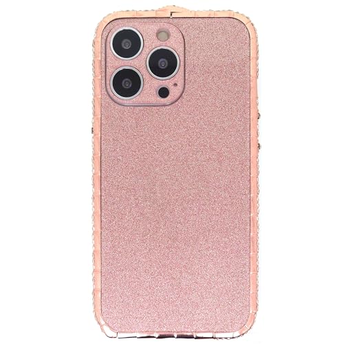DMaos für iPhone 16 Pro Max Diamond Bumper Case für Damen, Sparkly Strass Snake Design Metal Bumper, Bling Luxury für iPhone16 Pro Max 6.9'' 2024 – Rosa DMaos für iPhone 16 Pro Max Diamond Bumper Case für Damen, Sparkly Strass Snake Design Metal Bumper, Bling Luxury für iPhone16 Pro Max 6.9'' 2024 – Rosa von DMaos