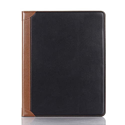 Hülle für iPad Pro-6. 5. 4. 3. (11''), iPad Air-6. (11'') Air-5. Air-4. (10.9''), DMaos Vintage Book Kunstleder Stand Folio Smart Cover, Auto Sleep/Wake, Visitenkartenhalter - Schwarz von DMaos