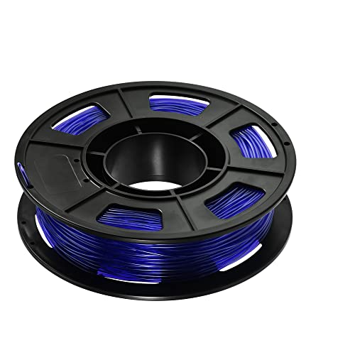 DMiotech 1.75mm 0.25KG 3D Drucker Drähte TPU Nachfüllungen Dunkel Blau Abmessungal Genauigkeit +/- 0.05mm für 3D-Drucker von DMiotech