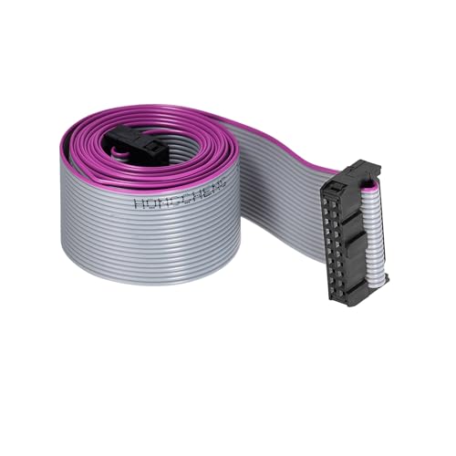 DMiotech 20 Pin 1m Lange 2.54mm IDC Draht Flach Band Kabel FC zu FC Stecker mit Grauer Farbe DMiotech 20 Pin 1m Lange 2.54mm IDC Draht Flach Band Kabel FC zu FC Stecker mit Grauer Farbe von DMiotech
