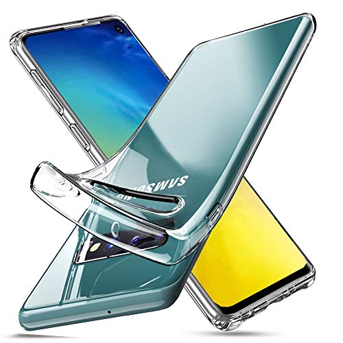 Schutzhülle für Galaxy S10, Samsung Galaxy S10, [Fusion], transparente Rückseite, TPU-Gel-Hülle [Fallschutz/Stoßdämpfungstechnologie] für Samsung Galaxy S10 von DN-Technology