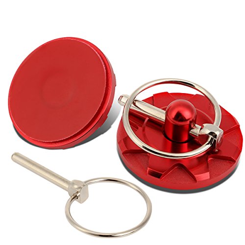 DNA Motoring HP-ZTL-9041-RD Universal-CNC-Aluminium-Schlossstifte, Rot, 2 Stück DNA Motoring HP-ZTL-9041-RD Universal-CNC-Aluminium-Schlossstifte, Rot, 2 Stück von DNA MOTORING