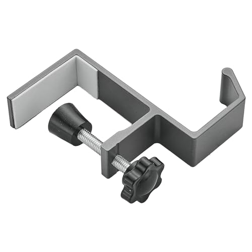 Kopfhörerhalterung, Halterung für Kopfhörer auf der Schreibtischseite, Kopfhörerhaken aus robuster Aluminiumlegierung, abnehmbarer Klemmhaken ohne Nägel unter dem Schreibtisch, Halterung für Kopfhörerhalterung, Halterung für Kopfhörer auf der Schreibtischseite, Kopfhörerhaken aus robuster Aluminiumlegierung, abnehmbarer Klemmhaken ohne Nägel unter dem Schreibtisch, Halterung für von DNCG